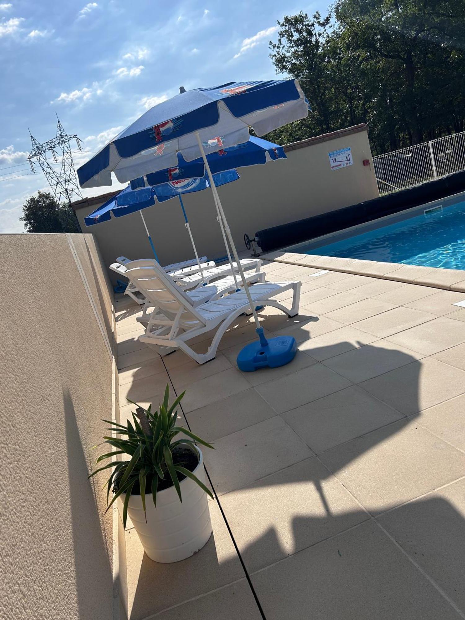 Camping Les Petites Minaudieres Coussay-les-Bois Esterno foto